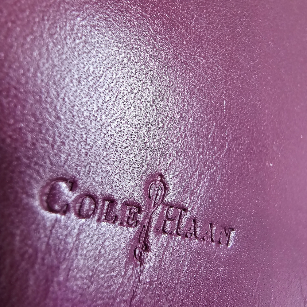 Cole Haan Purple Leather Wallet - Picture 7 of 7